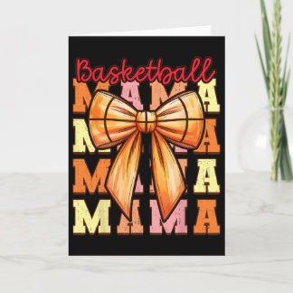 Carte Mignon Coquette Nœud Jour de Match Croquis Maman P