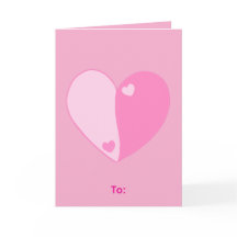 Mignon jour de la Saint-Valentin rose