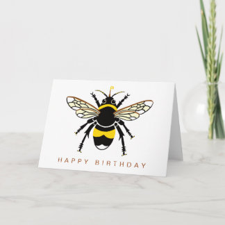 Carte Mignonne BEE - Faune - Nature