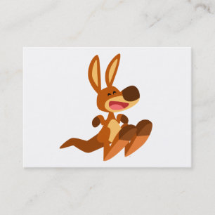 Carte mignonne de Joey ACEO/Business de kangourou