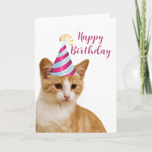 Carte Mignonne de votre chat animal de compagnie Bonne s