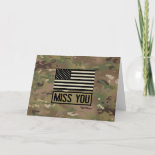 Carte Militaire - Miss You