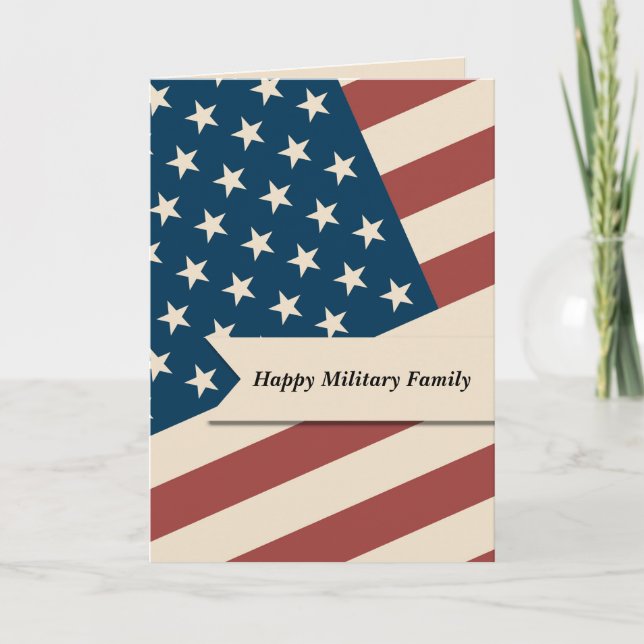 Carte Military Family (Devant)