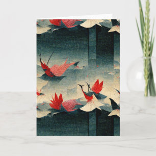 Carte Mille Whispers : Symphonie de 1000 grues