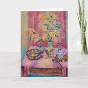 Carte Mimosas   Henri Manguin