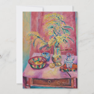Carte Mimosas   Henri Manguin