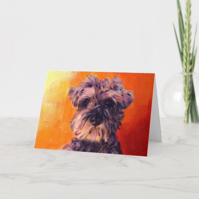 Carte Minatureschnauzer (Devant)