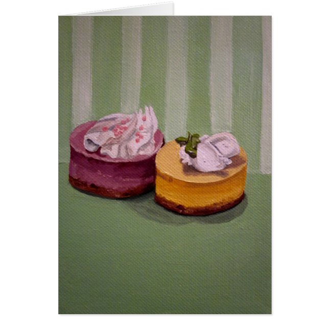 Carte Mini Gâteaux (Devant)