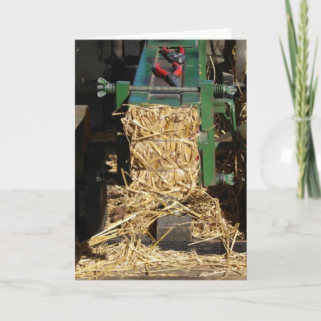 Carte Mini Hay Baler (Devant)