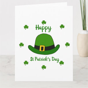 Carte Mini Mignonne Bonne St Patrick Joyeuse Journée