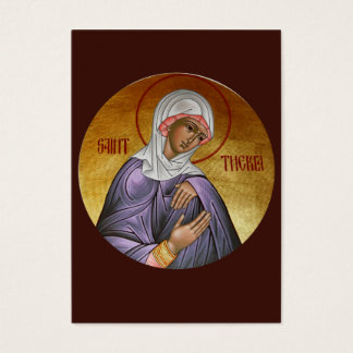 Carte mini-prière Saint Thekla