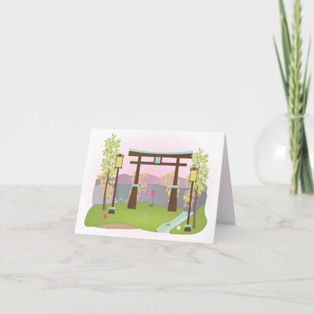 Carte Miniature Golf Course (Devant)