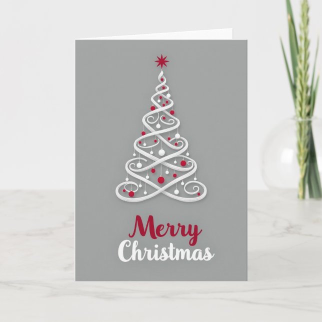 Carte Minimalist Christmas Card (Devant)
