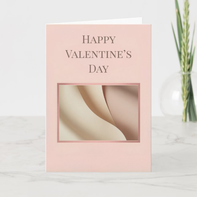 Carte Minimalist Photo Valentine Card (Devant)