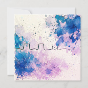 Carte Minimalist RT Design Inhalotherapy Inspired