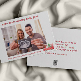 Carte minimaliste de Faire-part de grossesse de va