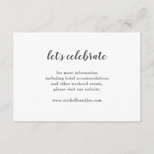 Carte minimaliste sensible de clôture