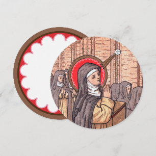 Carte Miracle de Bl. Imelda Lambertini (Détail ; VVP 010