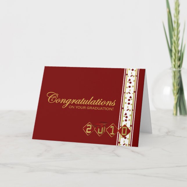 Carte *Mise à jour de la version 2012 de la Graduation D (Devant)