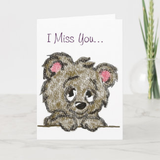 Carte Miss Bear Cub