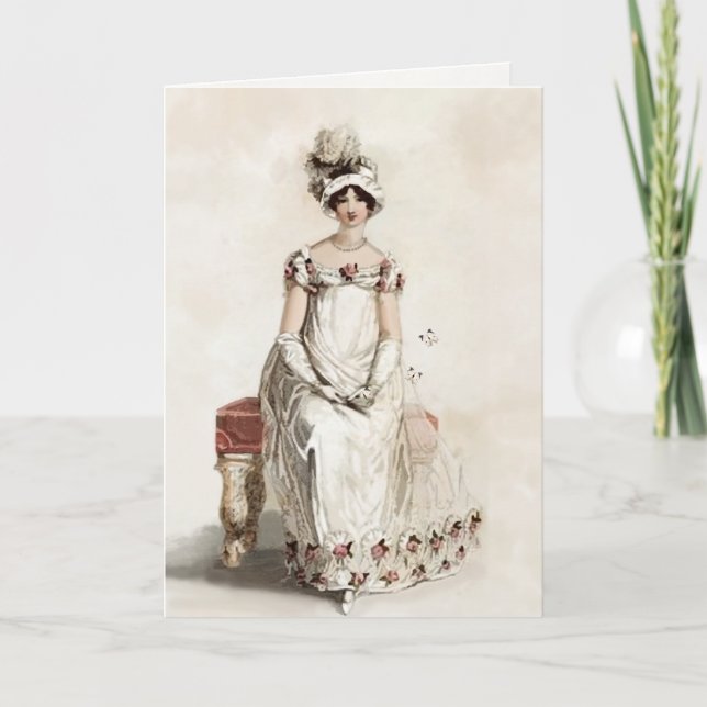 Carte "Miss Bennet" Joyeux anniversaire (Devant)