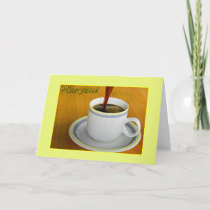 Carte Miss Our Coffee Date Card
