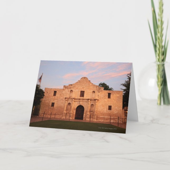 Carte Mission Alamo à San Antonio, 2 (Devant)