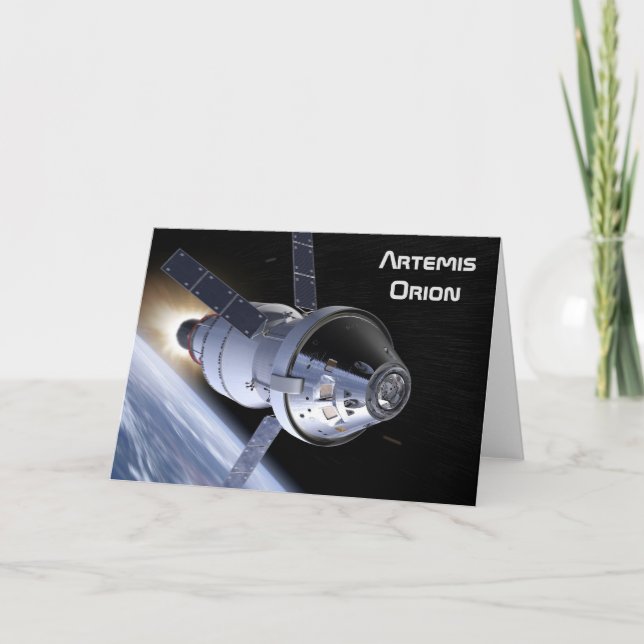 Carte Mission de lune d'Artemis Orion SLS (Devant)