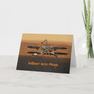 Carte Mission InSight Mars Lander