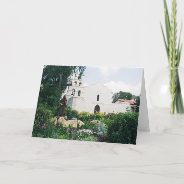 Carte Mission San Diego de Alcala (Devant)