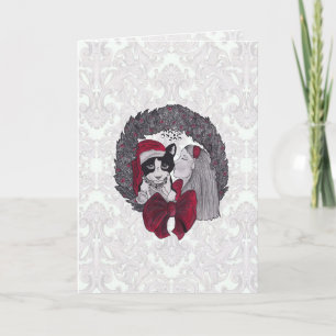 Carte Mistletoe Christmas Card