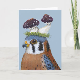 Carte Mitch the kestrel card