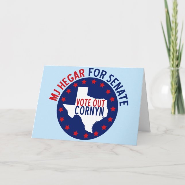 Carte MJ Hegar pour le Sénat (Devant)