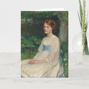 Carte Mlle Betty Pollock   John William Waterhouse