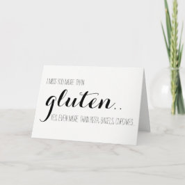 Carte Mlle sans gluten You Card