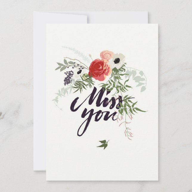 Carte Mlle You (Devant)