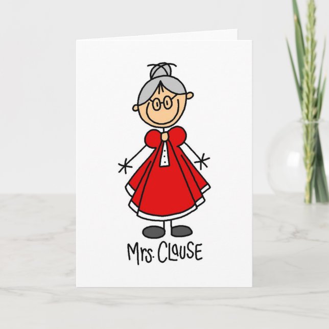 Carte Mme Claus (Devant)
