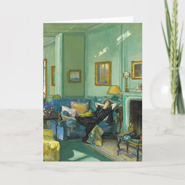 Carte Mme Osler | Sir John Lavery (Devant)
