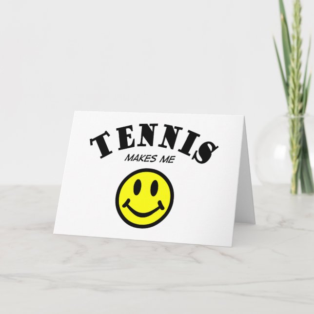 Carte MMS : Tennis (Devant)