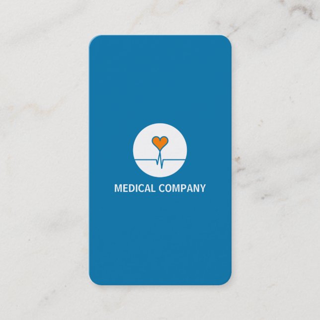 Carte Mod Médical commercial. Healthcore (Devant)