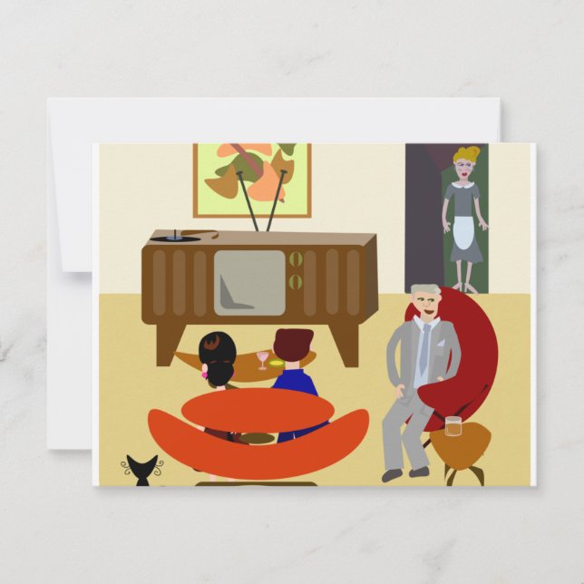 Carte Mode de vie rétro (Devant)