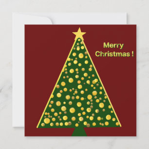 Carte Modern Christmas tree