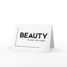 MODERNE cite : la beauté n'est profonde que pour l