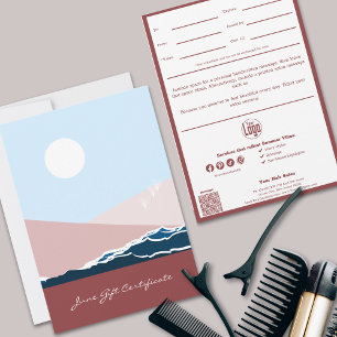 Carte Moderne QR Code Services Note Juin Certificat Cade