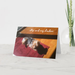 CARTE MOI/MON OMBRE SOUHAITE QUE VOUS SOYEZ HEUREUX ANNI