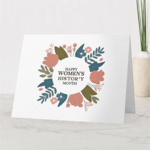 Carte Mois de l'histoire des femmes