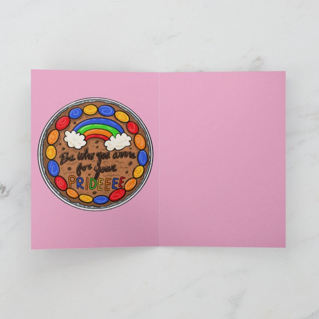 Carte Mois gai heureux  (Intérieur)