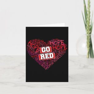 Carte Mois National Rouge Des Maladies Cardiaques Pour L