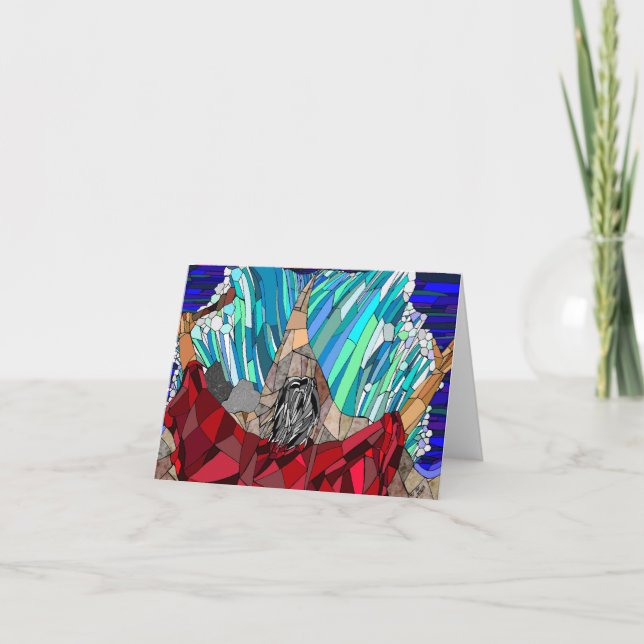 Carte Moïse séparant la Mer Rouge (Devant)