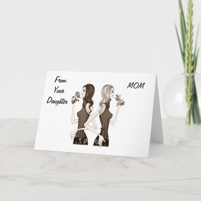 CARTE MOM DE LA FILLE LE 40 (Devant)